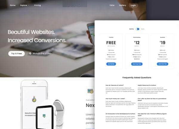App Landing Demo