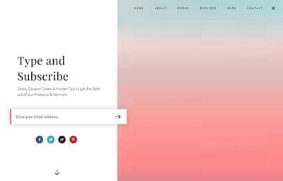 Subscription Section